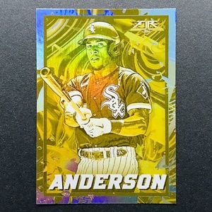 Tim Anderson - 2022 Topps Fire Gold Minted #31